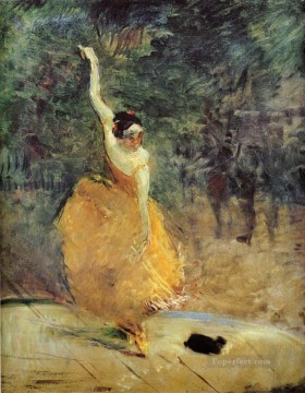 アンリ・ド・トゥールーズ・ロートレック Painting - スペインのダンサー 1888 トゥールーズ ロートレック アンリ・ド